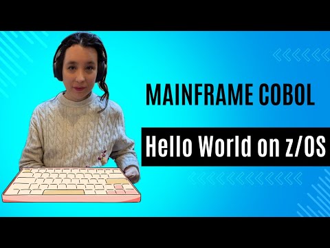 FINALLY COBOL Hello World on IBM z/OS