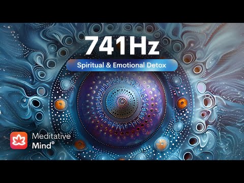 741Hz | SPIRITUAL Detox Frequency 🌿 | Cleanse Aura | Ambient Hang Drum Series - Subtle Serenity