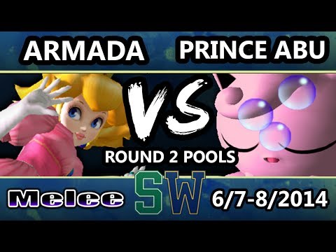 Super SWEET - Armada (Peach) Vs. Prince Abu (Jigglypuff) - Pools Round 2