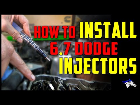 How To Install Fuel Injectors on a Dodge Cummins 6.7L | DDP 15% Over Injectors #dodge #cummins #fyp
