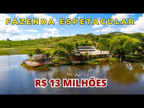 Essa fazenda a venda parece um Resort de Luxo! É a fazenda dos sonhos em Silvania-GO