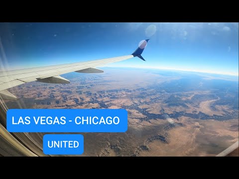 FULL FLIGHT / Las Vegas to Chicago / UNITED UAL 330 / B737-800