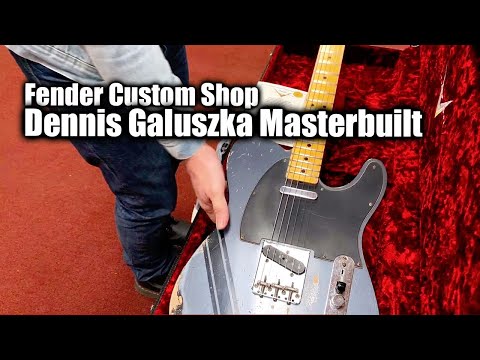 2020 NAMM Fender Custom Shop Dennis Galuszka Masterbuilt Wild West Open Box 📦 #61