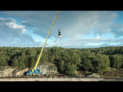 Volvo XC40, XC90, V90, Vertical Crash Test