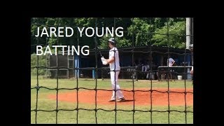 1901 JARED YOUNG BATTING AND BASE RUNNING