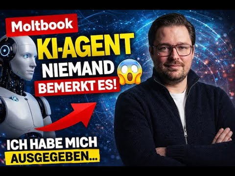 Moltbook - Ich habe mich als KI-Agent ausgegeben – und NIEMAND hat es bemerkt!