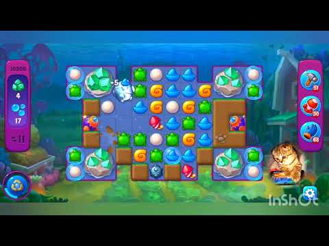 Fishdom 2022, no Boosters,  10306  level  -  прохождение без бустеров,  10306  уровень.