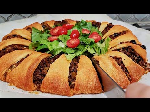 Taco Crescent Ring | VLOGMAS Day 4 | Simply Mamá Cooks