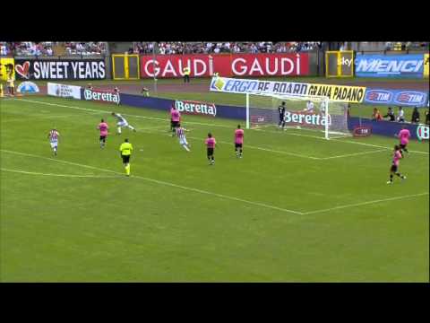 SIENA - JUVENTUS 1-2  SINTESI      07/10/12