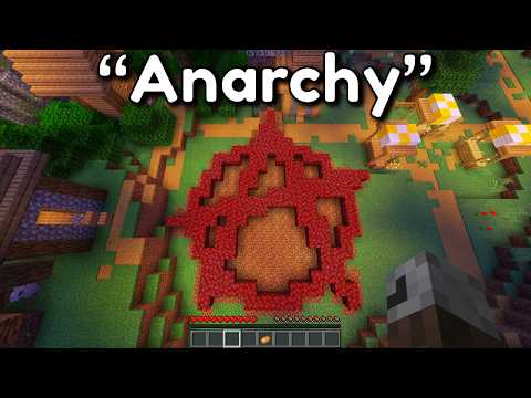 Beating Minecraft as an Anarchist