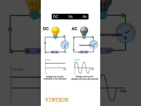 DC vs AC | Direct current vs  Alternating current | Basic electrical