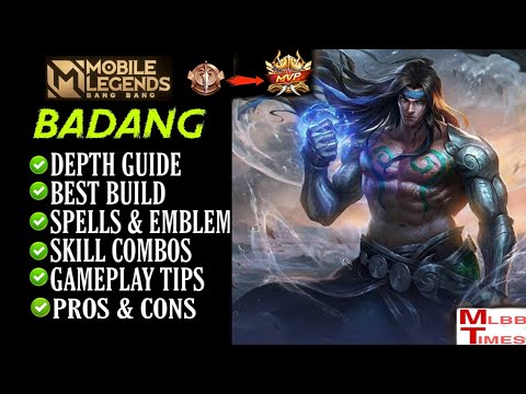 Badang Best Guide 2022 Mobile Legends | Badang Best Build | Badang Tutorial | Badang Tips & Tricks