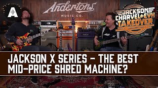 Video thumbnail for The Best Mid-Price Shred Machine? - Jackson 2021 X Series by Andertons Music Co