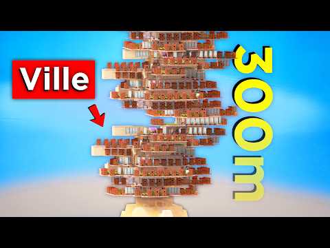 A game where I have to build a vertical city (which can collapse)