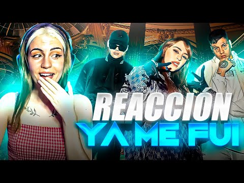 REACCIÓN a "YAMEFUI" de BIZARRAP, DUKI, NICKI NICOLE