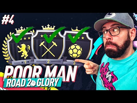 HOW TO FINISH ELITE IN SQUAD BATTLES QUICKLY - POOR MAN ROAD TO GLORY #4 - FIFA 20 Ultimate Team