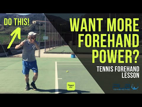 Tennis Forehand: Want More Forehand Power?