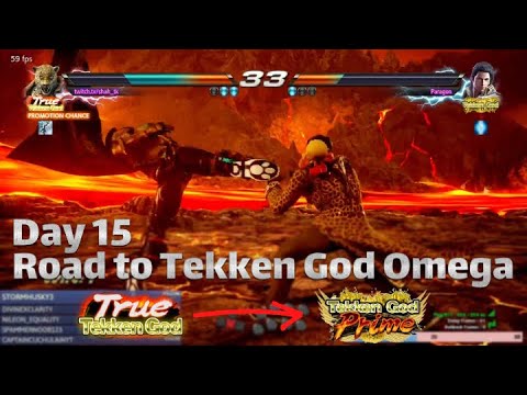 Road to Tekken God Omega with King - Day 15 Stream Highlights