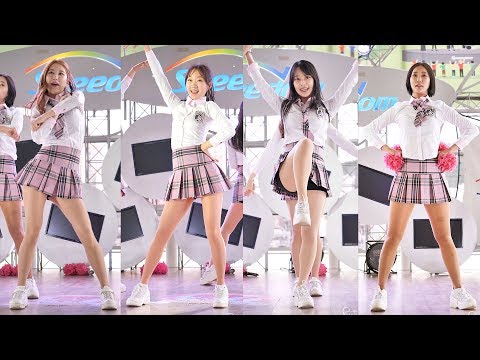 20180520 치어댄스팀 뉴하트NewHart PART1 예솔,아리,단비,가희 개인별직캠@광명스피돔 4k 60p fancam