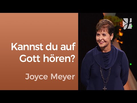 Decided 💪 LISTENING TO GOD BRINGS BLESSINGS – Joyce Meyer – Strengthening Personality