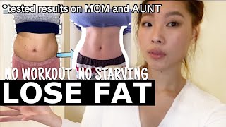 lose BELLY FAT FAST + meal ideas (NO workout, NO starving)