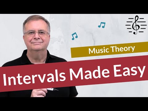 The Easy Method to Work Out Intervals - Music Theory