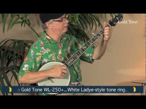 Gold Tone WL-250+ White Ladye Banjo