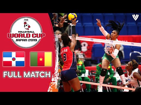Dominican Republic 🆚 Cameroon - Full Match | Women’s Volleyball World Cup 2019