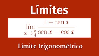 Límite trigonométrico