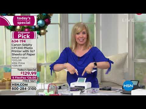 HSN | Electronic Gifts featuring Canon 11.02.2018 - 02 PM