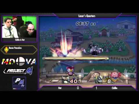 Project M @ Xanadu Jan. 21 - Chillindude (Wolf) vs. Hat (Sheik)