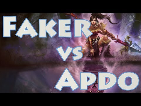 Faker Nidalee vs Apdo Orianna, Korean Challenger