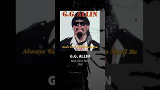 GG ALLIN * Beat Beat Beat * 1980