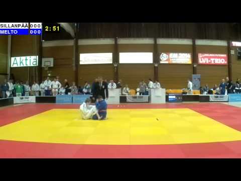 Sovelletun judon SM 2014: Sov M-60 NW: SILLANPÄÄ - MELTO