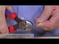 Didelės svertinės jėgos kirpimo replės KNIPEX 7372