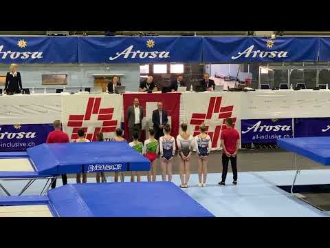 Sina Rüfenacht SUI (F) -  Juli 2022, Trampoline Nissen Cup, Arosa SUI DD10.0
