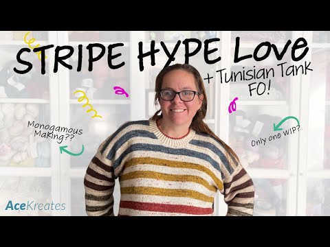 She's a Monogamous Maker, Who is She? | Stripe Hype and Tunisian Tank FOs | 2025 Podcast Episode 4