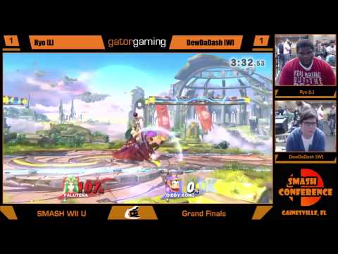 SC 19: Ryo (Ike/Palutena) vs DewDaDash (Diddy) - Smash Wii U Grand Finals