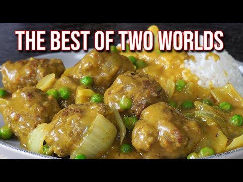 Beef Meatballs in Chinese takeaway curry sauce - The...