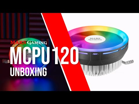 Mars Gaming MCPU120 CPU Cooler RGB 12cm