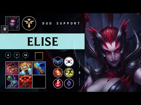 Elise Support vs Pyke - KR Diamond Patch 26.01