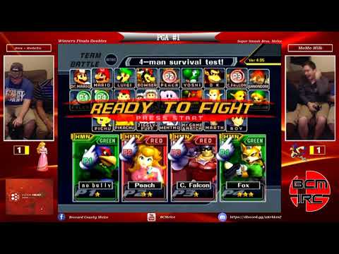 Hexa Heat Gaming Presents: PGA #1 Drew + Morbellix vs Momo + Milk - Melee Doubles: Winners Finals