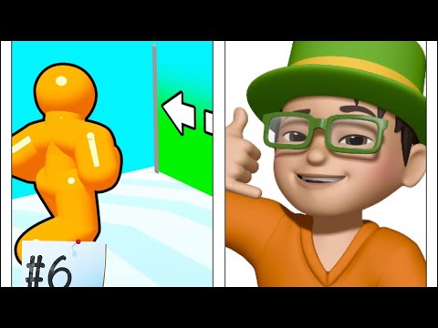 Tall man run #6 level 15-20 - YouTube