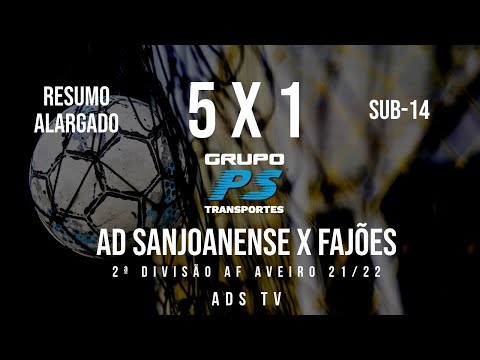🔴 Highlights ✔ Sub-14 ⚽ AD Sanjoanense x Fajões - 7ª Jornada