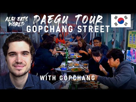 Rua Gopchang: A rua 1 prato de Daegu!