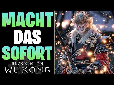MACHT DAS SOFORT - BESTE Ausrüstung, Kampf Tipps & Geheime Einstellungen | Black Myth Wukong Tipps