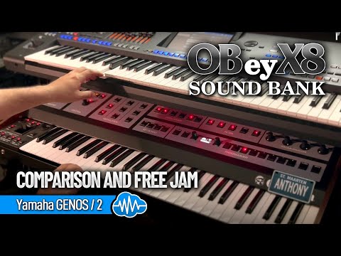 ASL046 - OBey X8 Sound Bank V1 - Yamaha PSR SX700 / 720 ( 30 voices ) - Video Preview 1