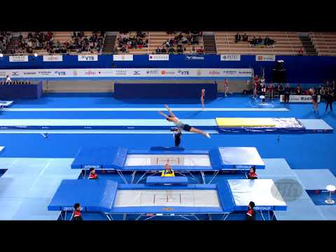 IVANSKYI Mykyta (UKR) M - 2019 Trampoline Worlds, Tokyo (JPN) - Qualification Trampoline R1