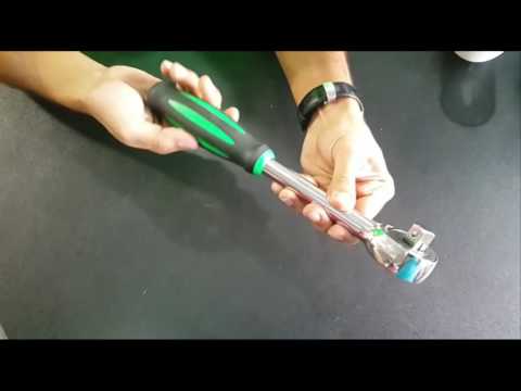 TOPTUL- JORDAN Rotatory Ratchet Handel with Push- Through Mechanism