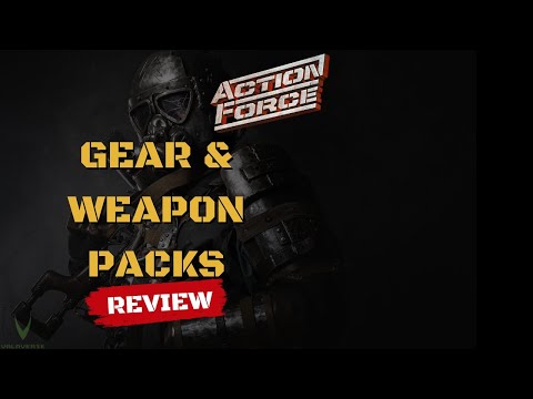Valaverse Action Force Gear, Weapon, Head & Hand Packs Review 1/12 Accessories